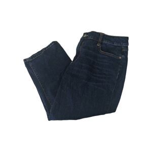 St. John's Bay Women's Size 18W Blue Jean Capri Pants 36x18
